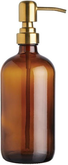 Butlers Tabletop Glass Dispenser Brown 500ml