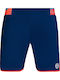 Kids' Shorts/Bermudas Fabric Neon Red / Dark Blue