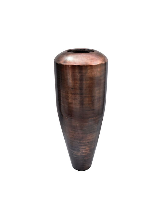 BigBuy Aluminum Vase