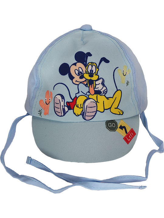 Gift-Me Kids' Hat Jockey Fabric Blue