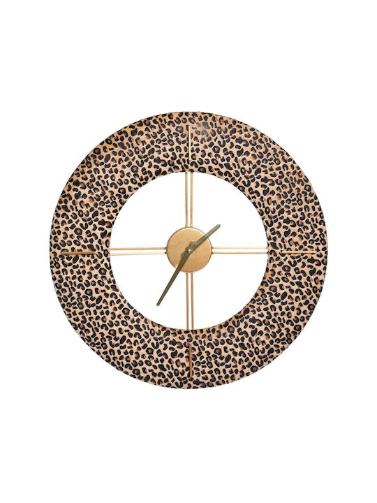 BigBuy Wall Clock Metallic Ø48cm