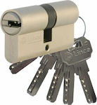 Lince Lock Cylinder 64mm Silver