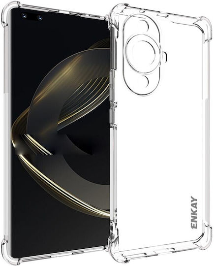 Enkay Anti-slip Back Cover Silicon Transparent (Huawei Nova 11 Pro)