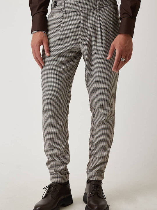 Stefan Fashion Trousers Chino Elastic Beige
