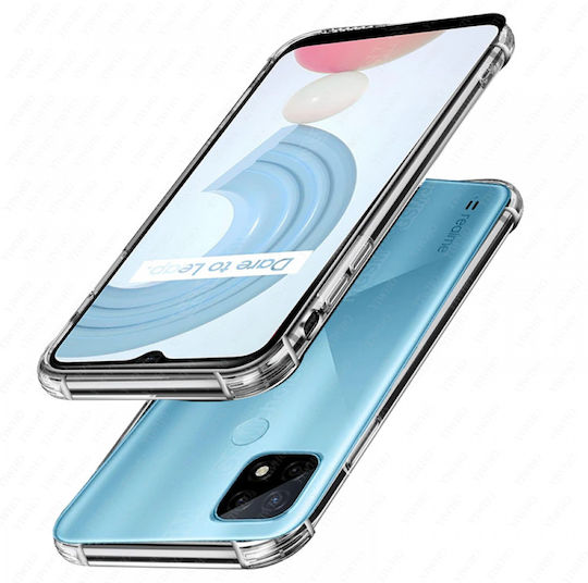 Anti Shock Umschlag Rückseite Silikon 1.5mm Transparent (Realme C11)