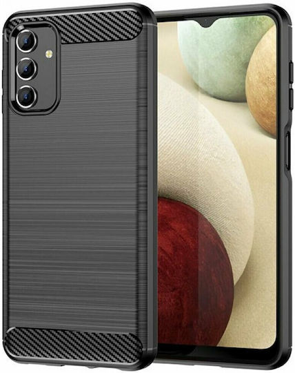 Carbon Back Cover Σιλικόνης Μαύρο (Galaxy M52)