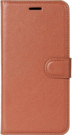 10s Back Cover Δερμάτινο Καφέ (Huawei P Smart S / Y8P)