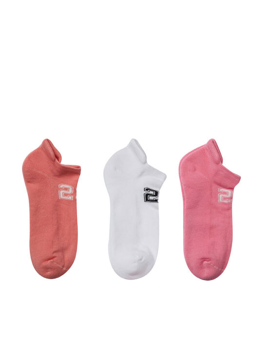 ME-WE Damen Socken Pink 3Pack