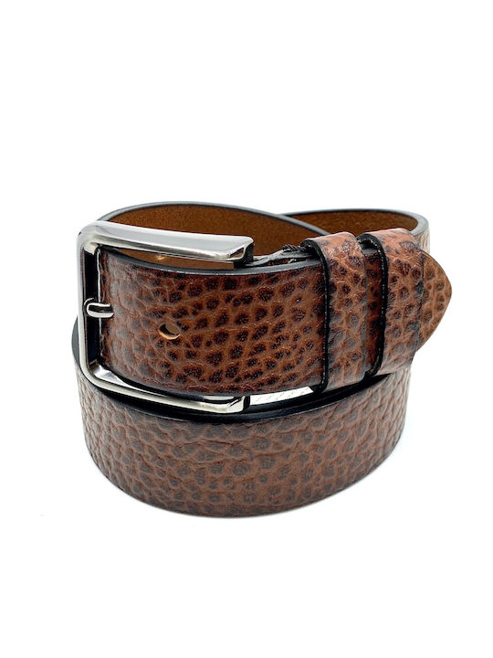 Legend Accessories Wide Men's Belt Leather Taba...