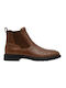 Softies Men's Leather Boots Tabac Brown