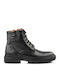 Leather Black Men's Boots Anatomical