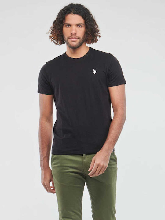 U.S. Polo Assn. Assn Mick Herren T-Shirt Kurzarm Schwarz