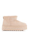 Stiefeletten Damen Beige