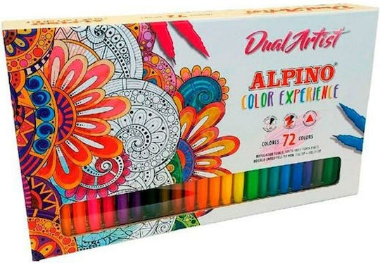 Alpino Acrylmarker Colorful 72Stück