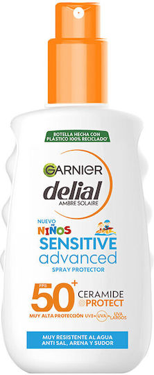 Garnier Sensitive Advanced Delial Wasserdicht Kinder Sonnencreme Spray SPF50 150ml
