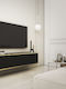 Телевизионна Мебел Oro MDF Антрацит М135xД32xВ30см