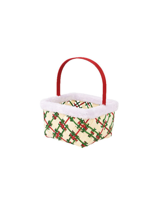 Kaemingk Weihnachtlich Brotkorb Holz L24xB24xD15cm.