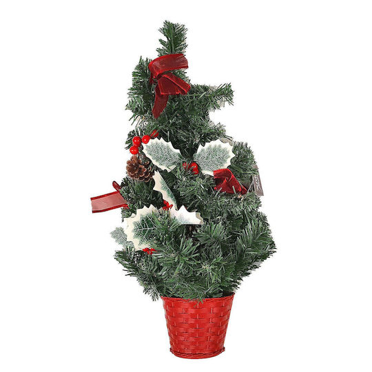 Christmas Decorative Tree 50cm Adorned Green