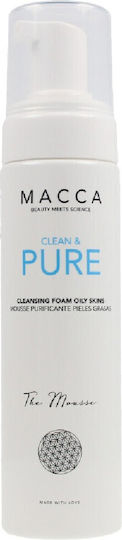 Macca Clean & Pure Macca Αφρός Καθαρισμού Προσώπου 200ml