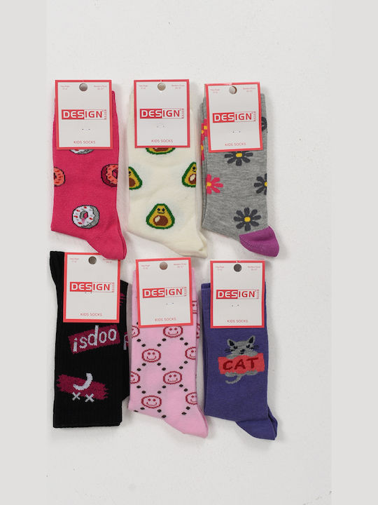 Design Socks Kids' Socks Multicolor 6 Pairs