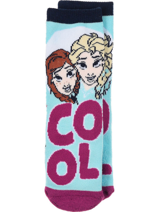 Superheroes Kindersocken Rutschfest Purple