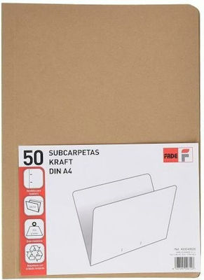 ELBA Form Holder for A4 Sheets Brown 50pcs