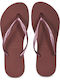 Havaianas Slim Frauen Flip Flops in Burgundisch Farbe