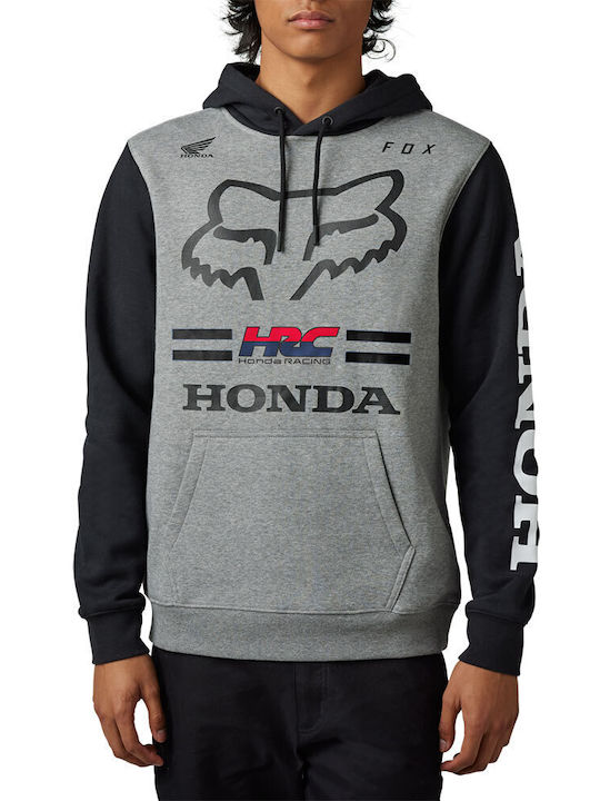 Fox X Honda Po Sweatshirt mit Kapuze Heather Gr...