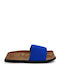 Hazel Women's Flat Sandals in Blue Color