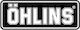 Ohlins Decorative Stickers Black