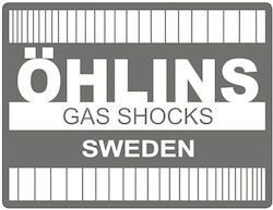Ohlins Decorative Stickers White