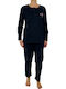 Goodnight Winter Women's Pyjama Set Blue