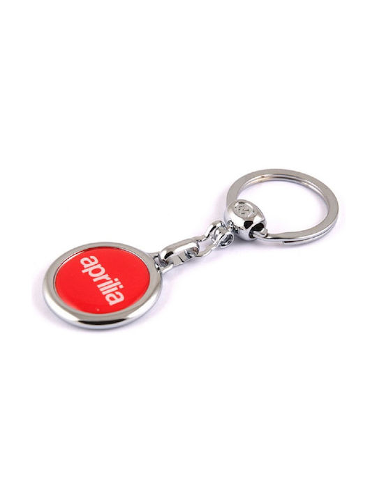 Aprilia Keychain Metallic Red