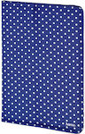 HAMA Portfolio Polka Dot Flip Cover Blue (Universal 10.1") 00135537