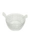 Mario Luca Giusti Salad Bowl Transparent 25.5x25.5cm
