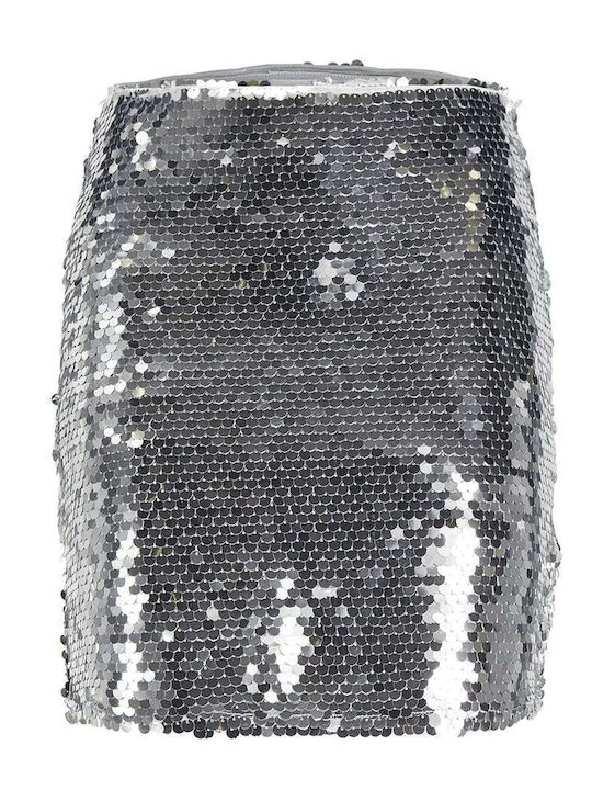 Jack & Jones Creion Mini Fustă Silver