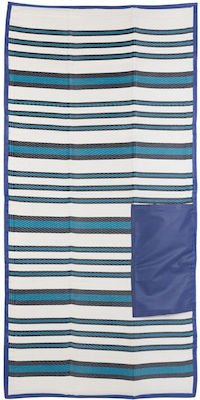 BigBuy Beach Towel Blue 180x90cm.