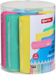 Safta Fabric Pencil Case with 1 Compartment 8pcs