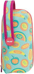 Milan Fabric Multicolour Pencil Case Frutikis with 1 Compartment