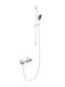 Sparke Shower Column with Mixer White