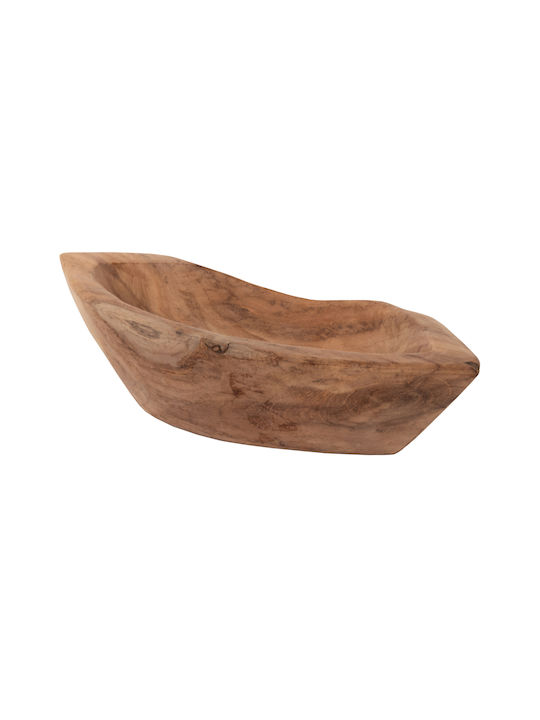 HomeMarkt Διακοσμητικό Χώρου από Ξύλο 30x6x13cm