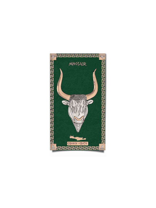 Slevori Μινόταυρος Πίνακας σε Καμβά 4.5x7cm