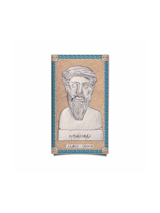 Slevori Pythagoras Painting on Canvas 16.5x10cm