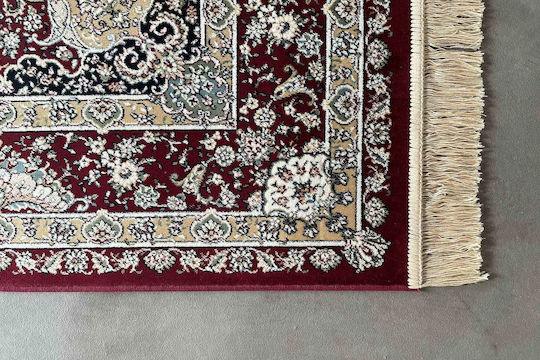 Bekas Carpets Royal Palace-s Modern Bedroom Rugs Set Red \ Beige 14708-6010 2pcs