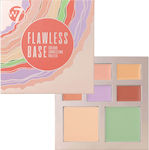 W7 Cosmetics Base Colour Concealer Palette 13.5gr