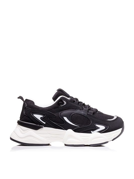 Plato Γυναικεία Sneakers Μαύρα
