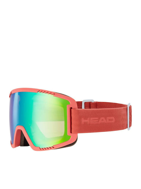 Head Masca de schi și snowboard Pentru adulți Verde cu Lentilă în culoarea Verde