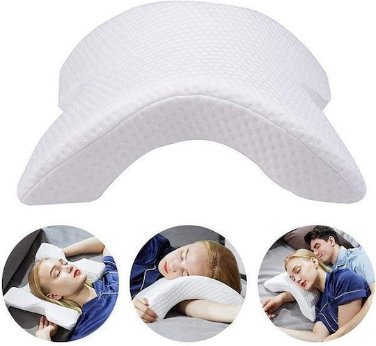 Memory Foam Travel Pillow 33x31x12cm Green
