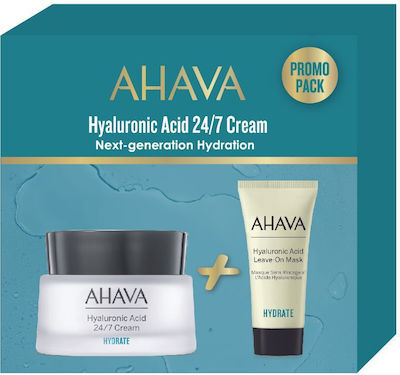 Ahava Skin Care Set for Moisturizing with Face Cream