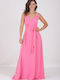 Love Me Apparel Maxi Kleid Rosa